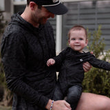 Black Camo Baby Zip Up