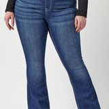 Plus Mid Rise Flare Jegging