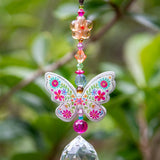 Butterfly Sun Catcher Car Charm