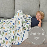 Rawr-Some Baby Toddler Muslin Quilt