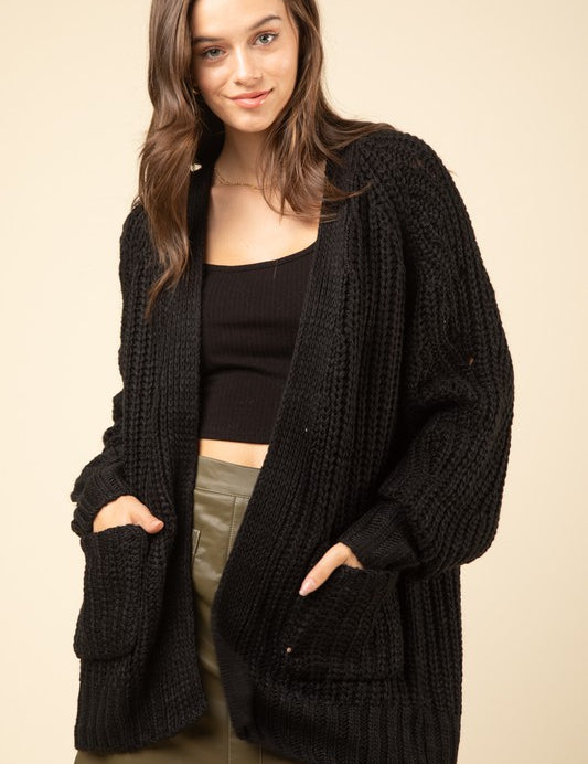 Chunky Knit Cardigan