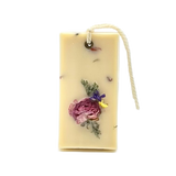 Botanical Wax Sachet featuring 1818 Farms Dried Flowers: White Ember