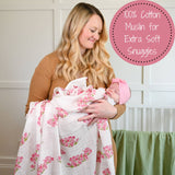 Dogwoods In Bloom Baby Swaddle Blanket