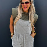 Olive Karli Boho Overalls