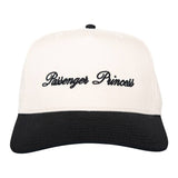 Passenger Princess Two-Toned Vintage Hat: Black and Tan