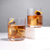 Raye™ Crystal Lowball Whiskey Tumblers - Set of 2