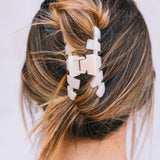 Classic Hair Clip | Medium | Almond Beige