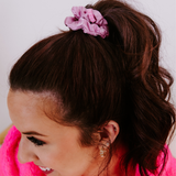 Silk Scrunchies | Large | I Pink I Love You