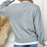 Charcoal Knit Sweater