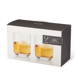 Raye™ Crystal Lowball Whiskey Tumblers - Set of 2