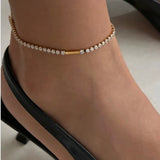 Rhinestone Anklet