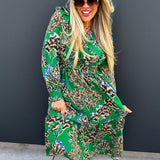 Green Make a Statement Maxi