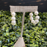 Pearl Beads Hoops