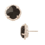 Evening Moon Cushion-Cut Solitaire Stud Earrings