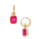 Red Carpet Octavia Huggie Hoop Earrings