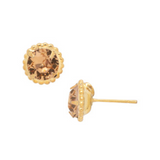 Maple Syrup Simplicity Stud Earrings