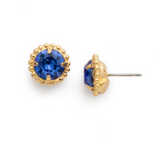 Sapphire Simplicity Stud Earrings