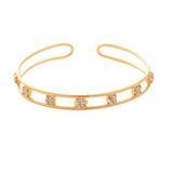 Golden Goddess Aerie Cuff Bracelet