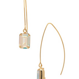 Crystal Bobbi Threader Dangle Earrings