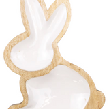 Bunny Divided Serving Dish