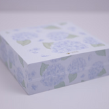 Hydrangea Sticky Note Cube