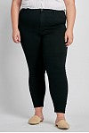 Curvy High-rise Black Jeans