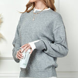 Charcoal Knit Sweater