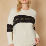 Curvy StripeLux Sweater