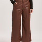 Audrey Super High Rise Cropped Wide Leg Pants