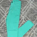 FlexFit: High-Waisted Colored Skinny Jeans